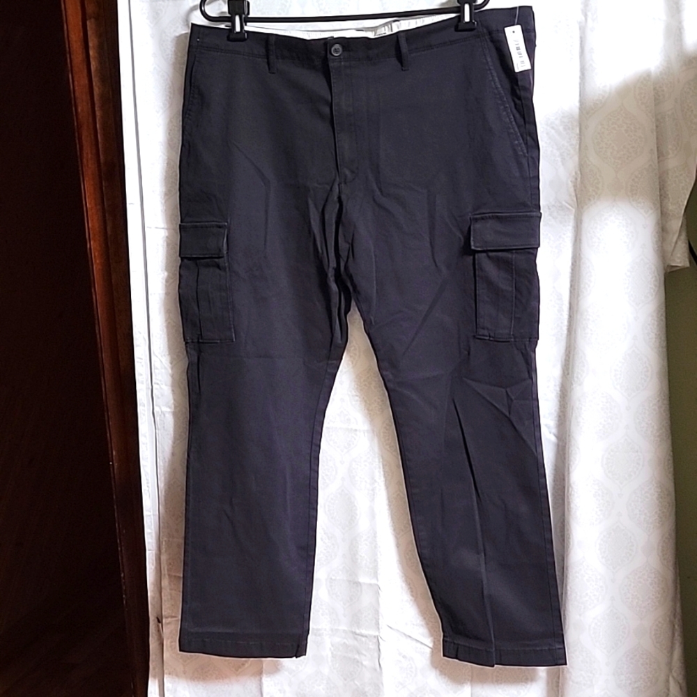 NWT Good threads Men's Cargo Pants 40Wx29L Black